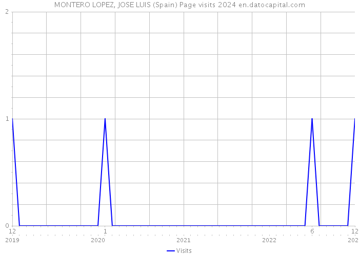 MONTERO LOPEZ, JOSE LUIS (Spain) Page visits 2024 