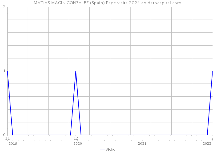 MATIAS MAGIN GONZALEZ (Spain) Page visits 2024 