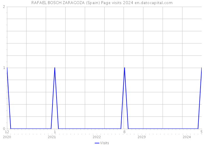 RAFAEL BOSCH ZARAGOZA (Spain) Page visits 2024 