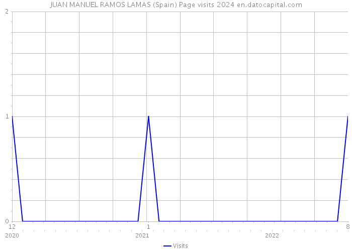 JUAN MANUEL RAMOS LAMAS (Spain) Page visits 2024 