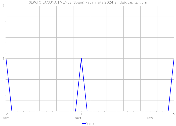 SERGIO LAGUNA JIMENEZ (Spain) Page visits 2024 