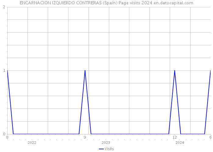 ENCARNACION IZQUIERDO CONTRERAS (Spain) Page visits 2024 