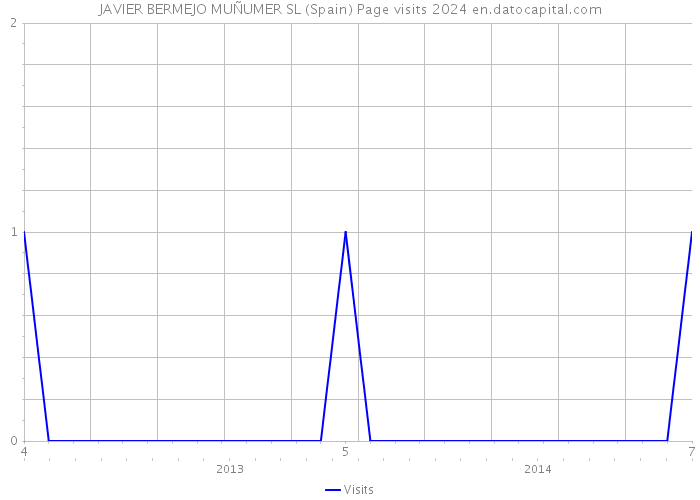 JAVIER BERMEJO MUÑUMER SL (Spain) Page visits 2024 