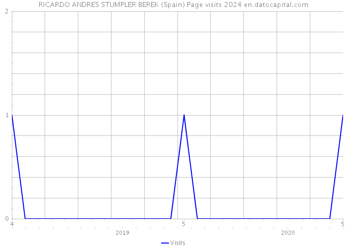 RICARDO ANDRES STUMPLER BEREK (Spain) Page visits 2024 