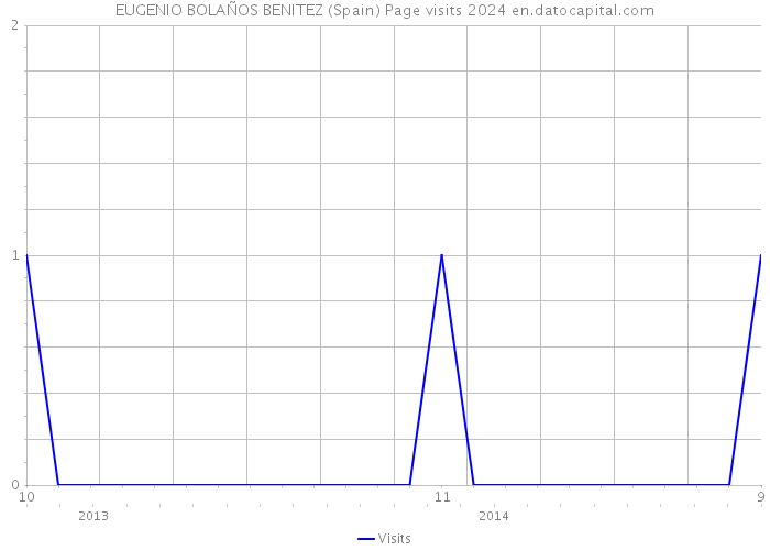 EUGENIO BOLAÑOS BENITEZ (Spain) Page visits 2024 