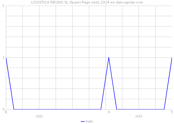 LOGISTICA REGINO SL (Spain) Page visits 2024 