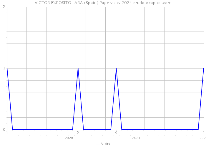 VICTOR EXPOSITO LARA (Spain) Page visits 2024 