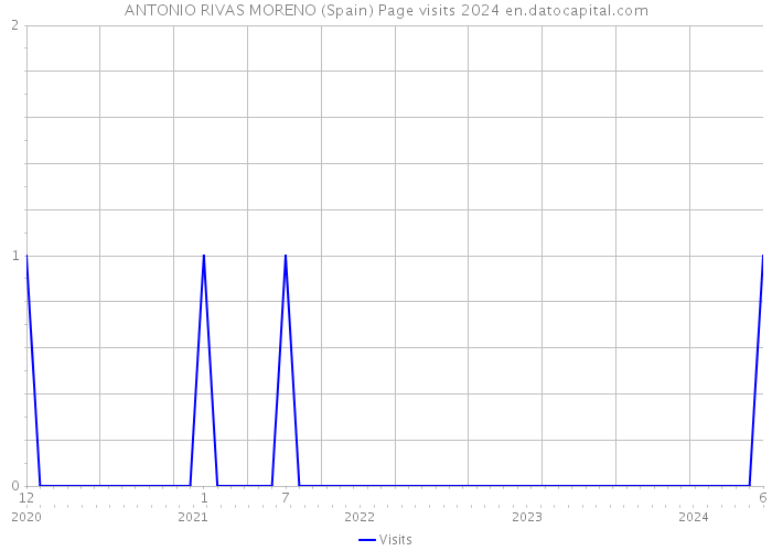 ANTONIO RIVAS MORENO (Spain) Page visits 2024 