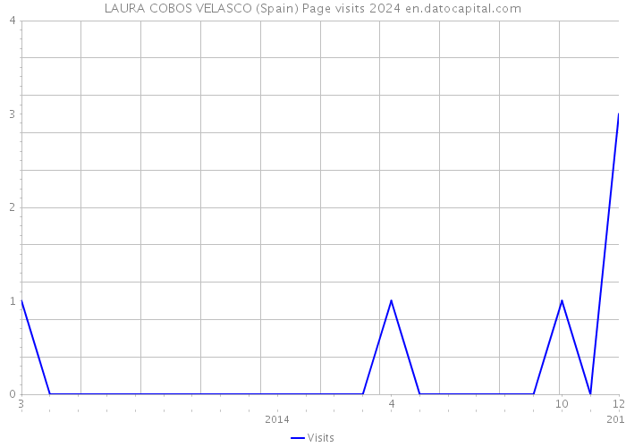 LAURA COBOS VELASCO (Spain) Page visits 2024 