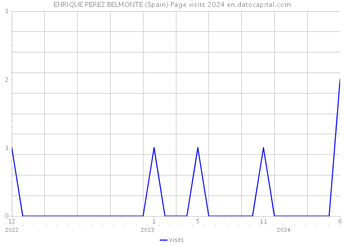 ENRIQUE PEREZ BELMONTE (Spain) Page visits 2024 