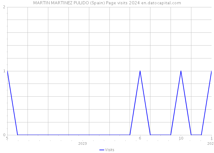 MARTIN MARTINEZ PULIDO (Spain) Page visits 2024 