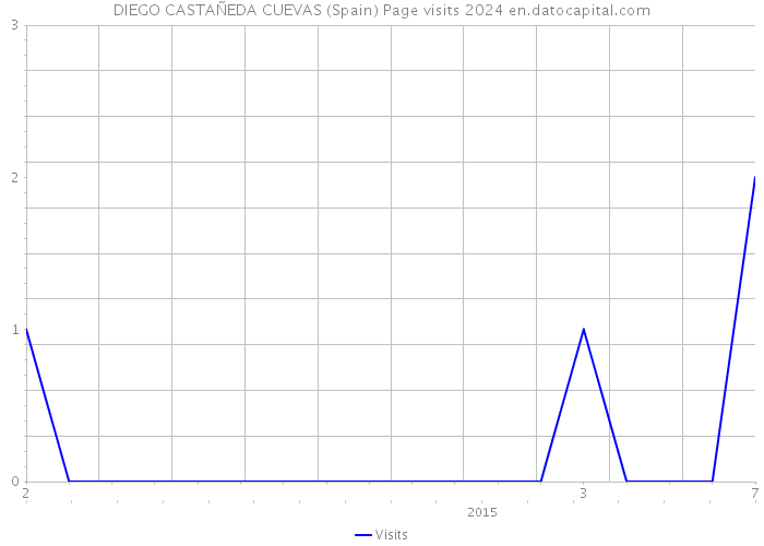 DIEGO CASTAÑEDA CUEVAS (Spain) Page visits 2024 