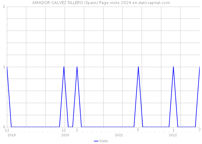 AMADOR GALVEZ SILLERO (Spain) Page visits 2024 