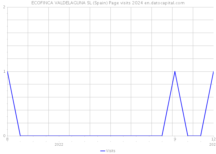 ECOFINCA VALDELAGUNA SL (Spain) Page visits 2024 