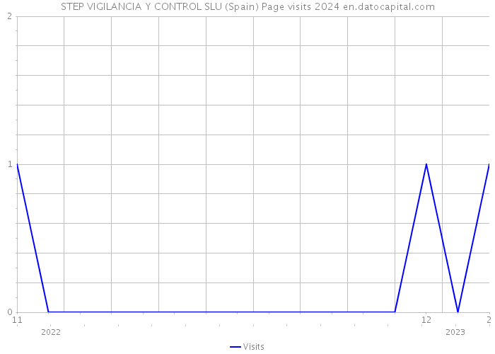STEP VIGILANCIA Y CONTROL SLU (Spain) Page visits 2024 