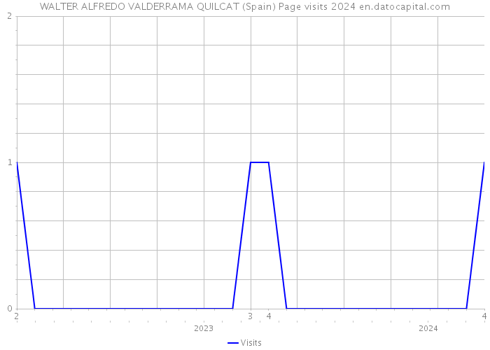 WALTER ALFREDO VALDERRAMA QUILCAT (Spain) Page visits 2024 