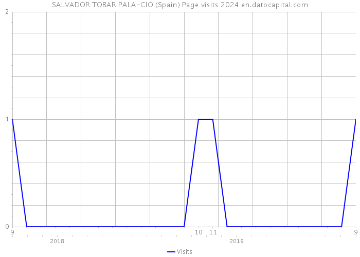 SALVADOR TOBAR PALA-CIO (Spain) Page visits 2024 
