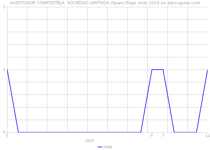 AUDITONOR COMPOSTELA SOCIEDAD LIMITADA (Spain) Page visits 2024 