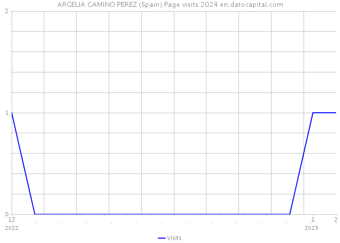 ARGELIA CAMINO PEREZ (Spain) Page visits 2024 
