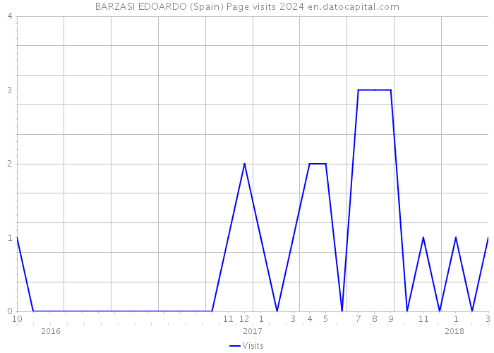 BARZASI EDOARDO (Spain) Page visits 2024 