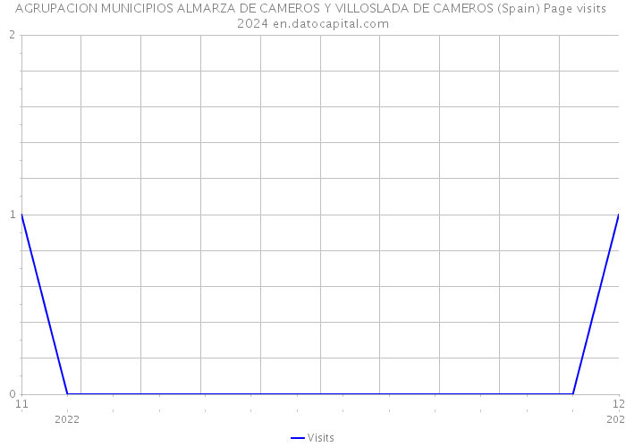 AGRUPACION MUNICIPIOS ALMARZA DE CAMEROS Y VILLOSLADA DE CAMEROS (Spain) Page visits 2024 
