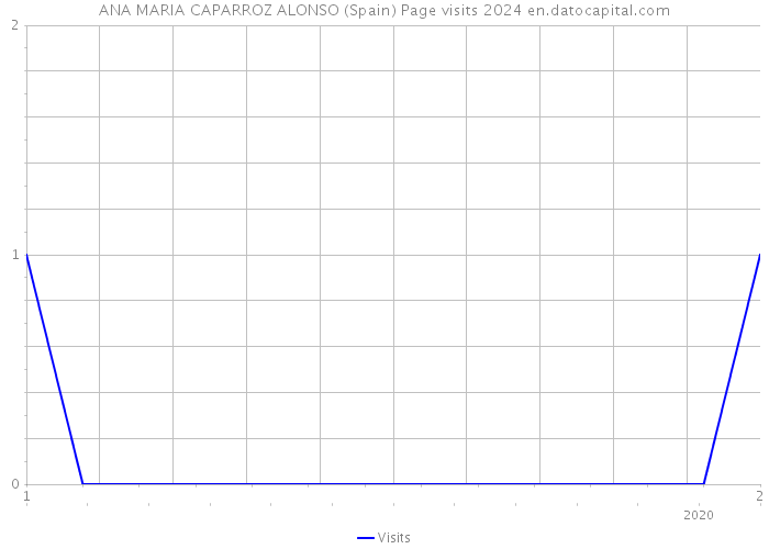 ANA MARIA CAPARROZ ALONSO (Spain) Page visits 2024 