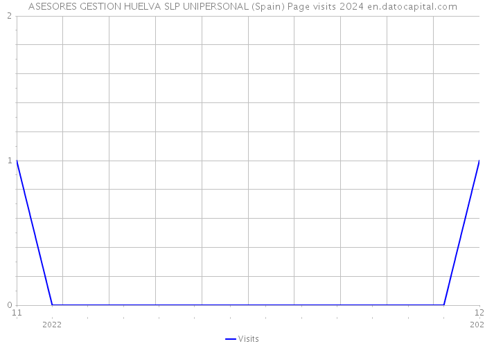 ASESORES GESTION HUELVA SLP UNIPERSONAL (Spain) Page visits 2024 