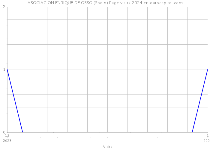 ASOCIACION ENRIQUE DE OSSO (Spain) Page visits 2024 