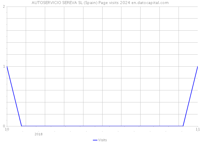 AUTOSERVICIO SEREVA SL (Spain) Page visits 2024 