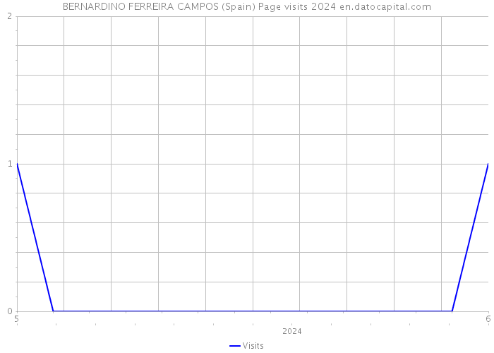 BERNARDINO FERREIRA CAMPOS (Spain) Page visits 2024 