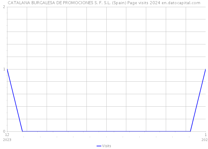 CATALANA BURGALESA DE PROMOCIONES S. F. S.L. (Spain) Page visits 2024 