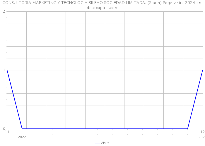 CONSULTORIA MARKETING Y TECNOLOGIA BILBAO SOCIEDAD LIMITADA. (Spain) Page visits 2024 