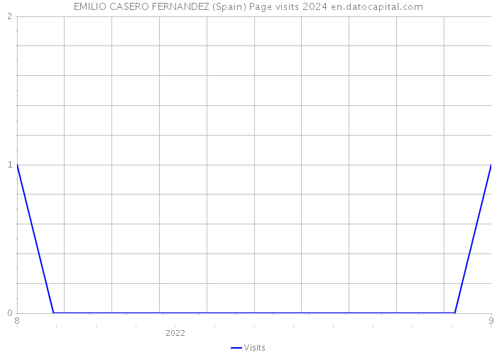 EMILIO CASERO FERNANDEZ (Spain) Page visits 2024 