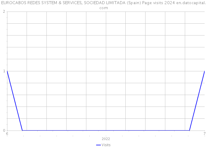 EUROCABOS REDES SYSTEM & SERVICES, SOCIEDAD LIMITADA (Spain) Page visits 2024 