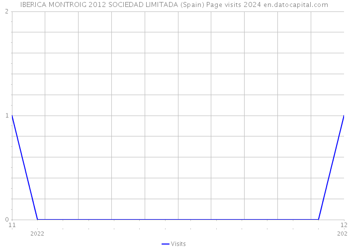 IBERICA MONTROIG 2012 SOCIEDAD LIMITADA (Spain) Page visits 2024 