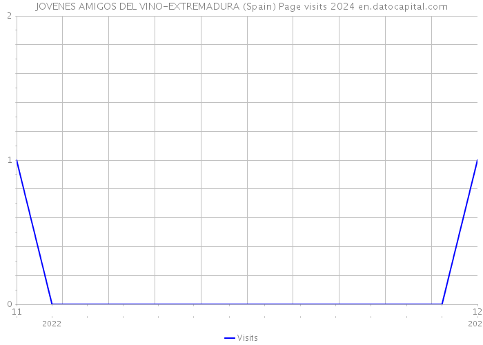 JOVENES AMIGOS DEL VINO-EXTREMADURA (Spain) Page visits 2024 