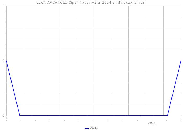 LUCA ARCANGELI (Spain) Page visits 2024 