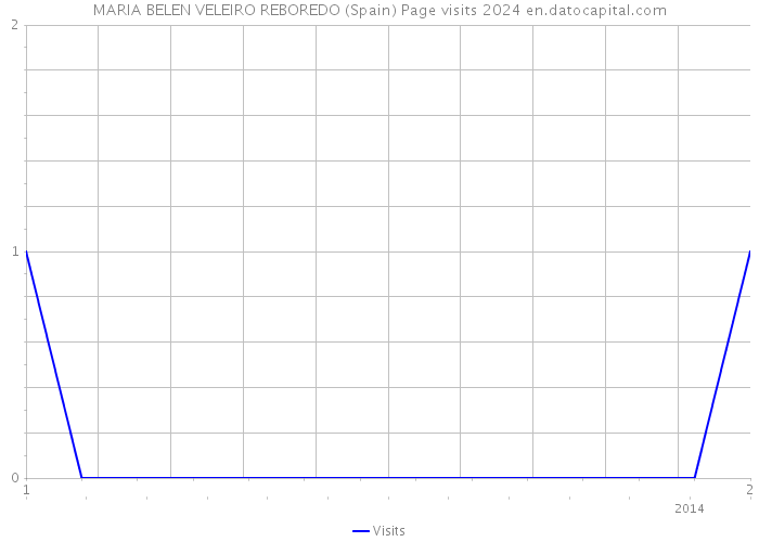 MARIA BELEN VELEIRO REBOREDO (Spain) Page visits 2024 