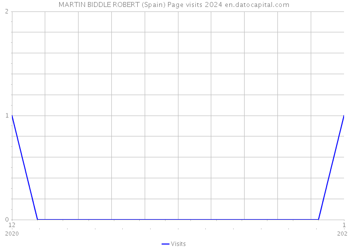 MARTIN BIDDLE ROBERT (Spain) Page visits 2024 