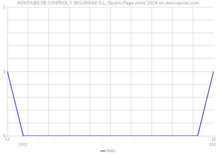 MONTAJES DE CONTROL Y SEGURIDAD S.L. (Spain) Page visits 2024 