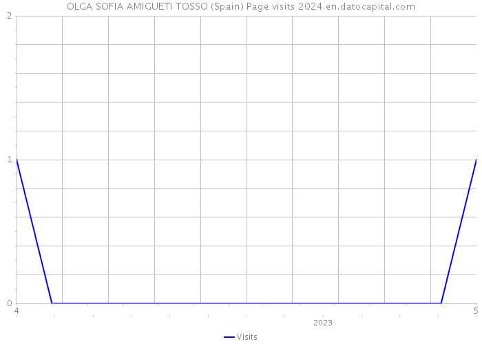 OLGA SOFIA AMIGUETI TOSSO (Spain) Page visits 2024 