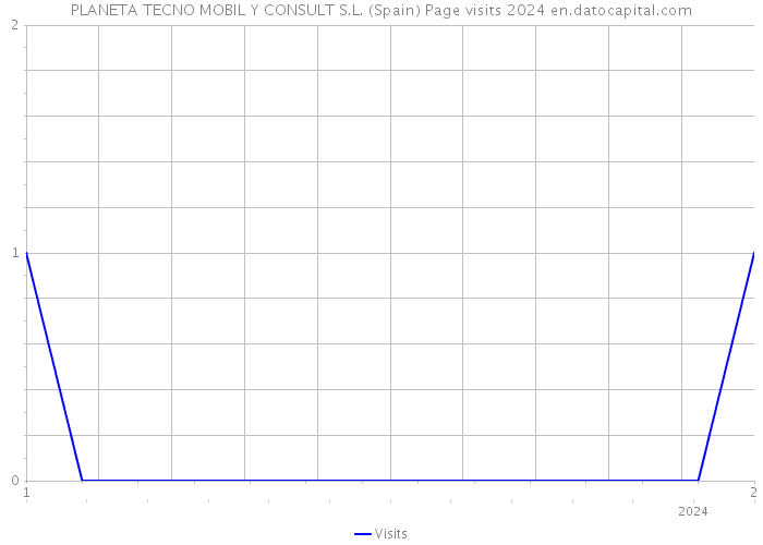 PLANETA TECNO MOBIL Y CONSULT S.L. (Spain) Page visits 2024 