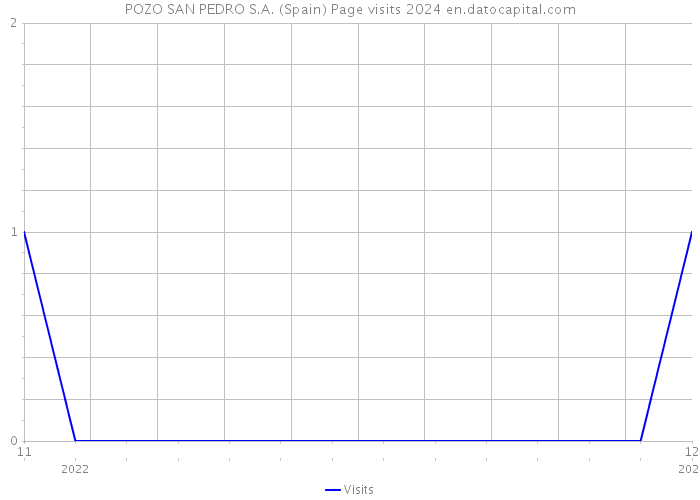 POZO SAN PEDRO S.A. (Spain) Page visits 2024 