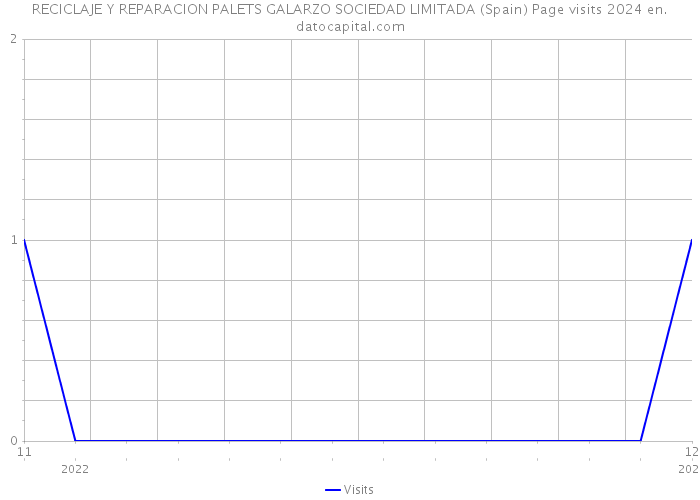 RECICLAJE Y REPARACION PALETS GALARZO SOCIEDAD LIMITADA (Spain) Page visits 2024 