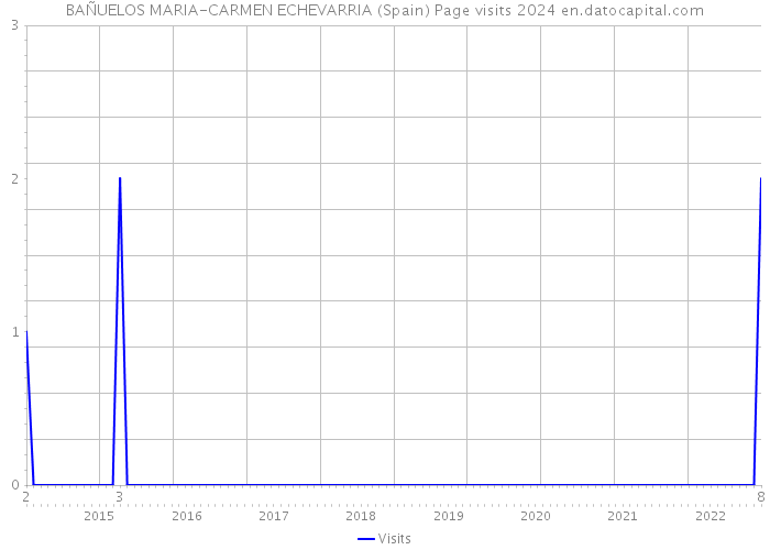 BAÑUELOS MARIA-CARMEN ECHEVARRIA (Spain) Page visits 2024 