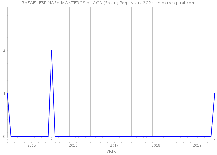 RAFAEL ESPINOSA MONTEROS ALIAGA (Spain) Page visits 2024 