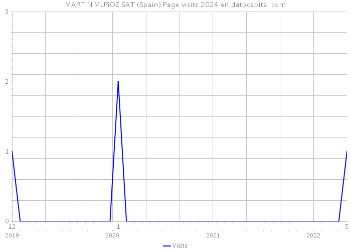 MARTIN MUñOZ SAT (Spain) Page visits 2024 