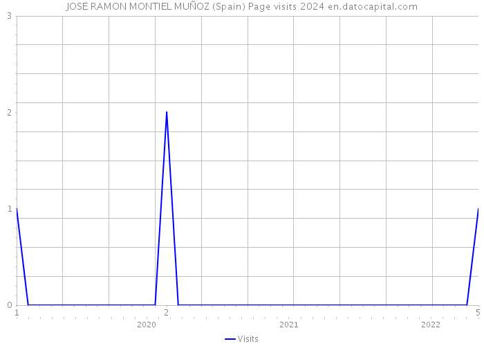 JOSE RAMON MONTIEL MUÑOZ (Spain) Page visits 2024 