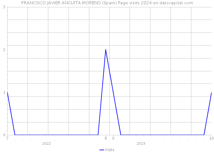 FRANCISCO JAVIER ANGUITA MORENO (Spain) Page visits 2024 