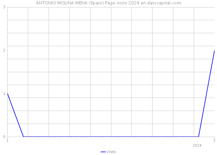 ANTONIO MOLINA MENA (Spain) Page visits 2024 